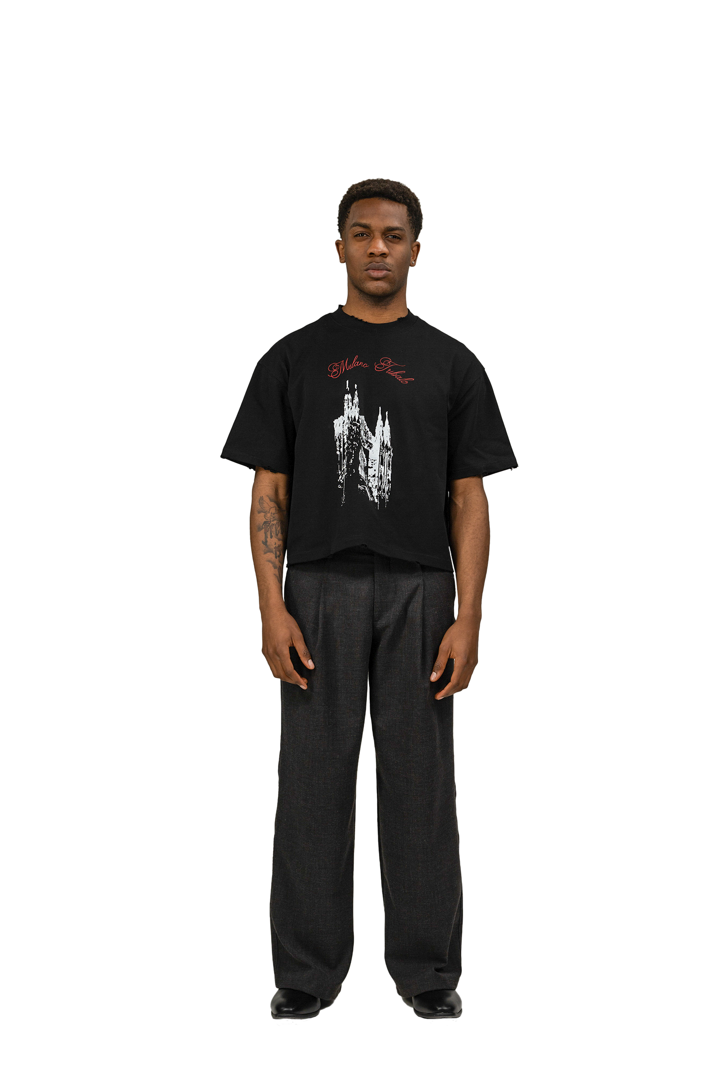 Tiat black tribal Milan t-shirt