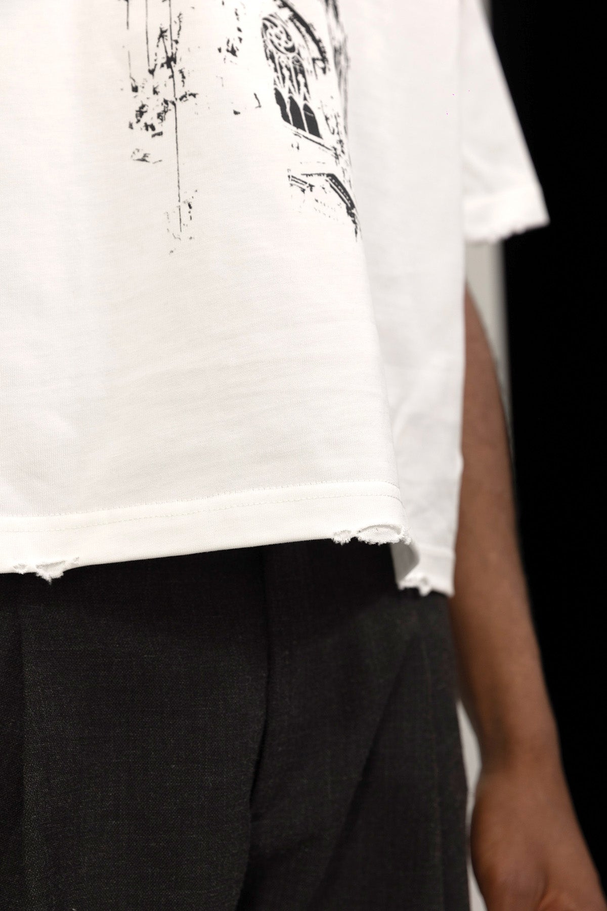 Tiat white tribal Milan t-shirt