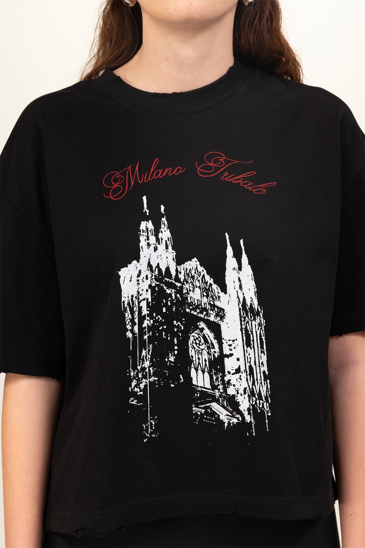 Tiat black tribal Milan t-shirt