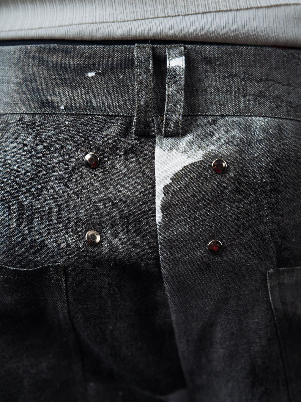 Rough palace linen/cotton pant
