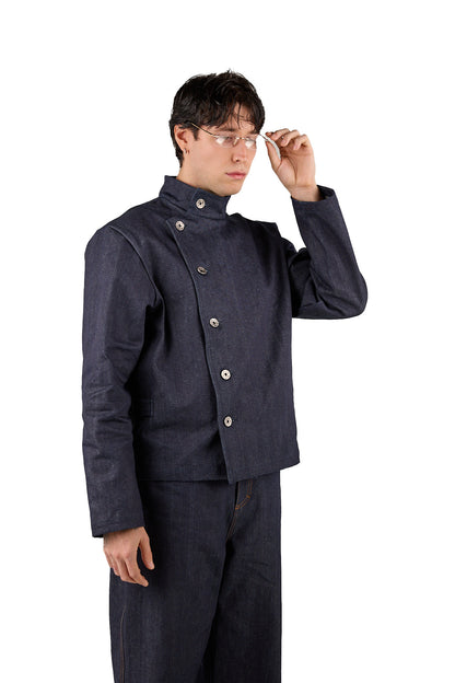 Raw fencing jacket
