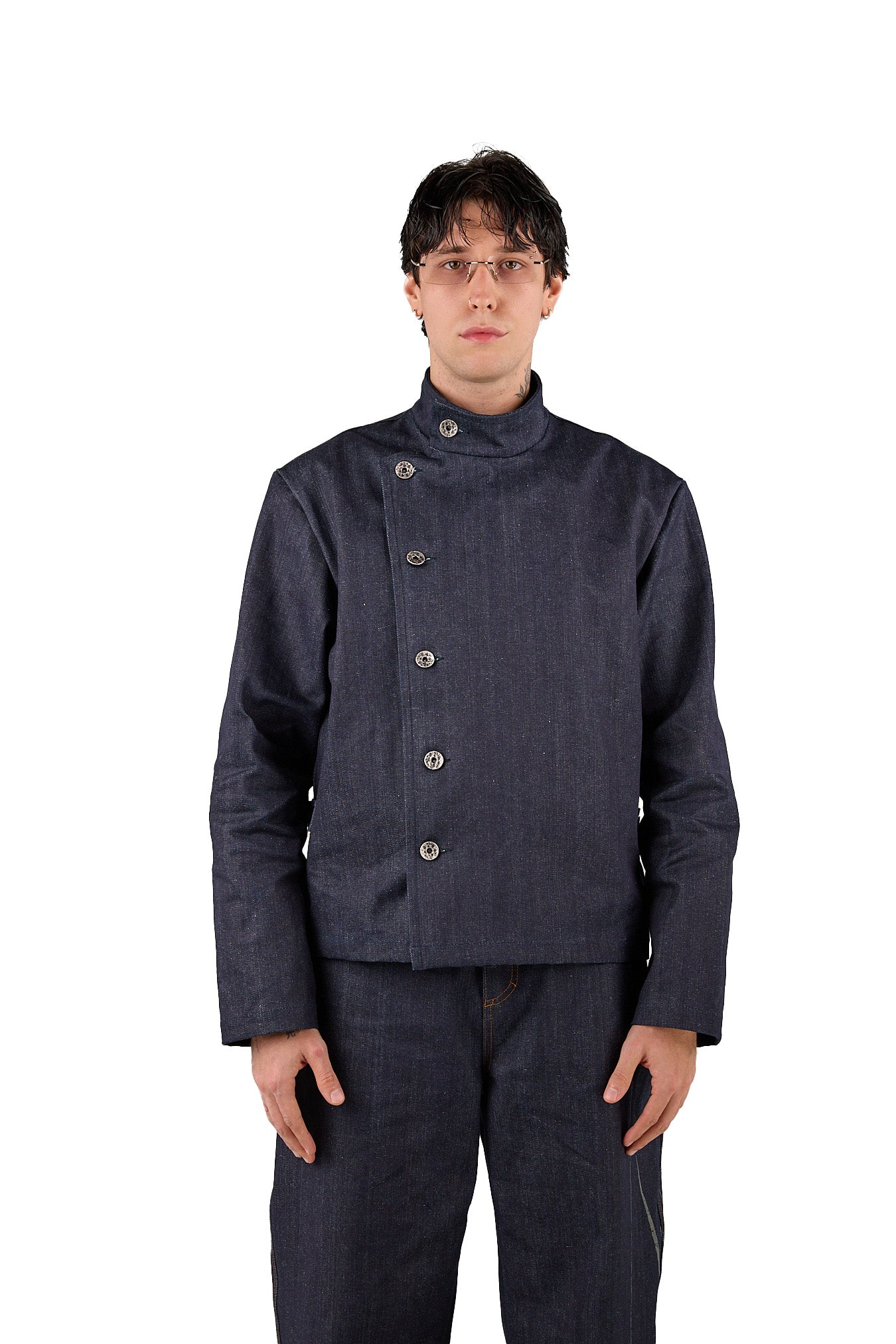 Raw fencing jacket