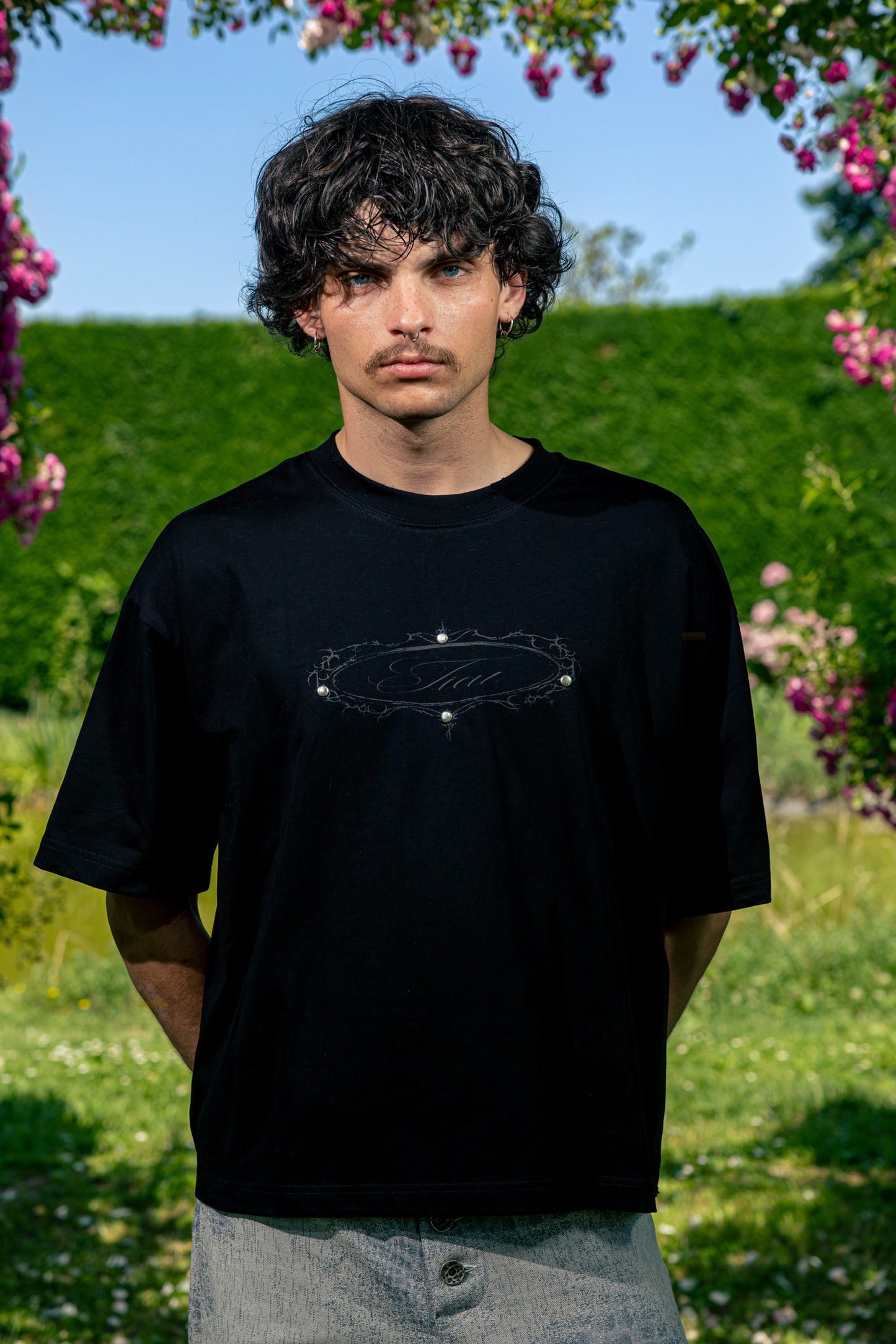 Alchemical sigil black t-shirt