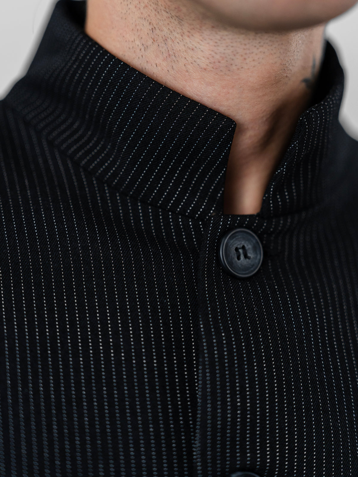 Pinstripe Uniform Jacket