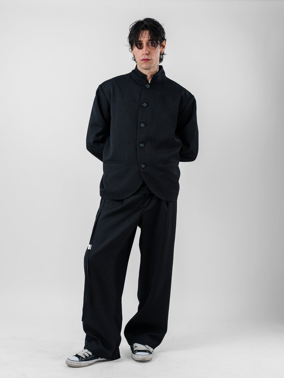 Pinstripe Uniform Jacket