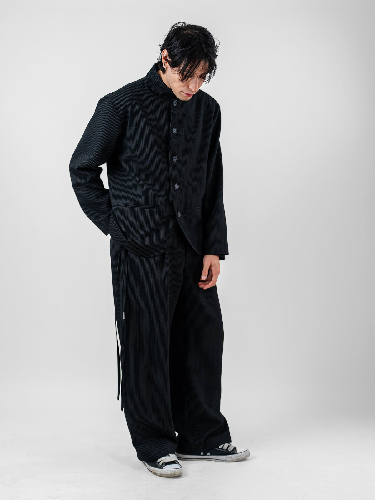 Pinstripe Uniform Jacket