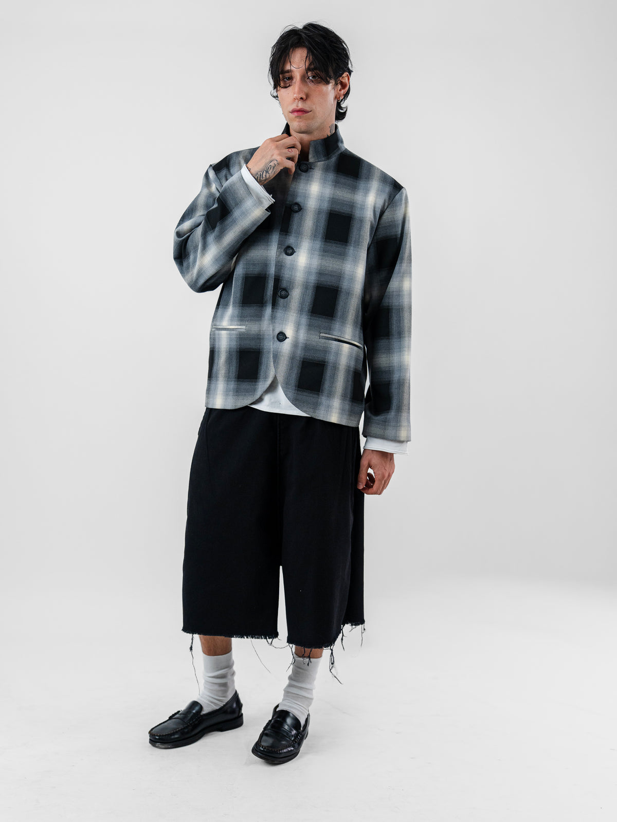 Check Uniform jacket