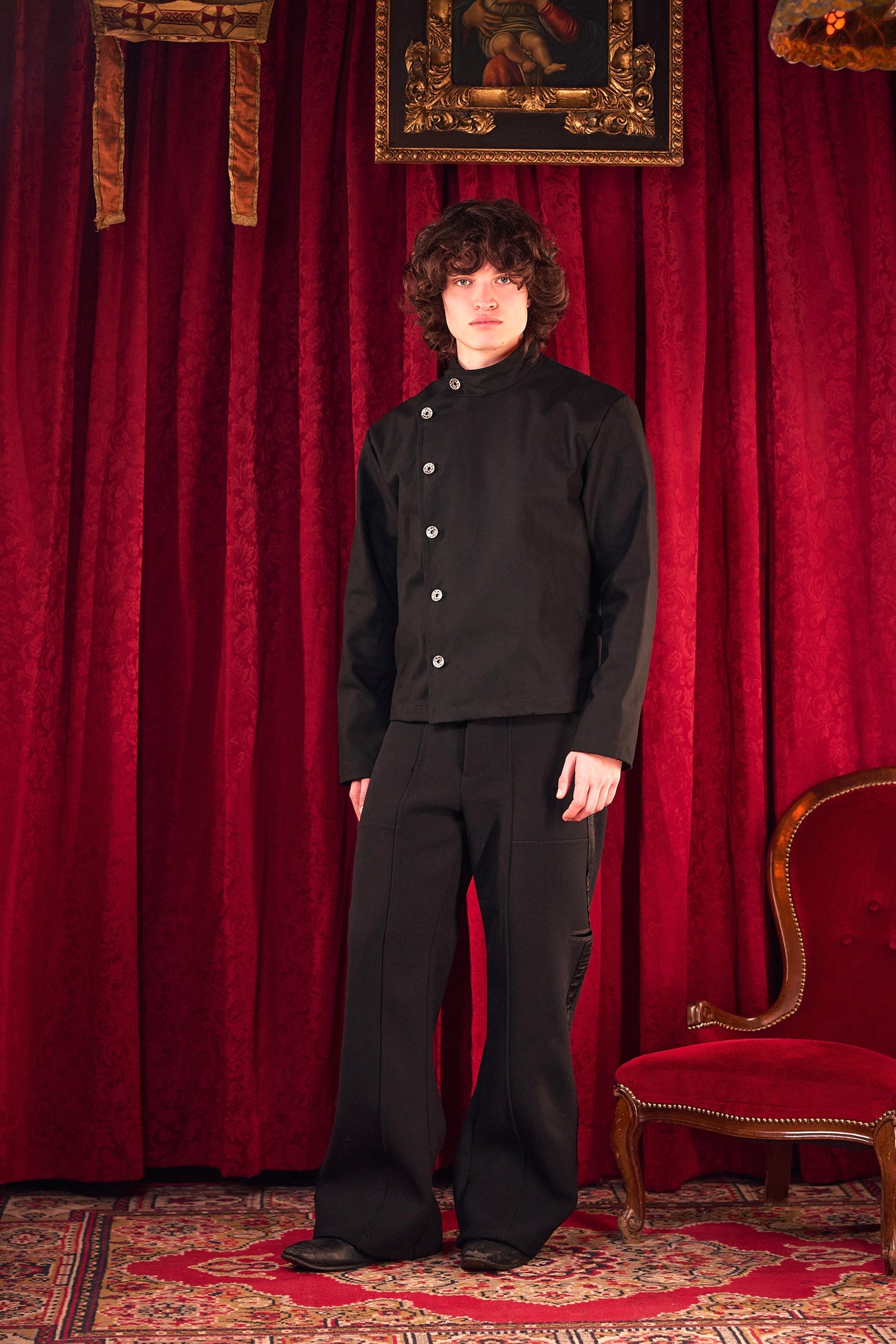 Black Fencing Jacket