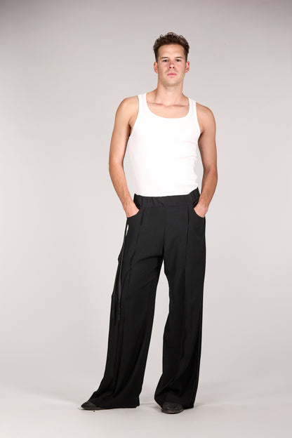 Japonisme black trouser