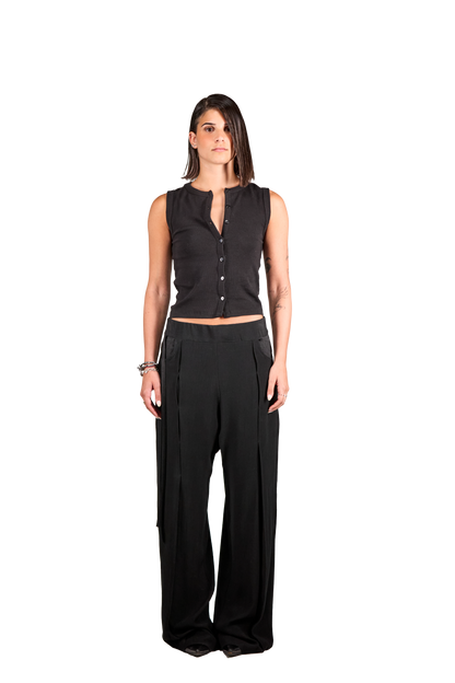 Japonisme black trouser