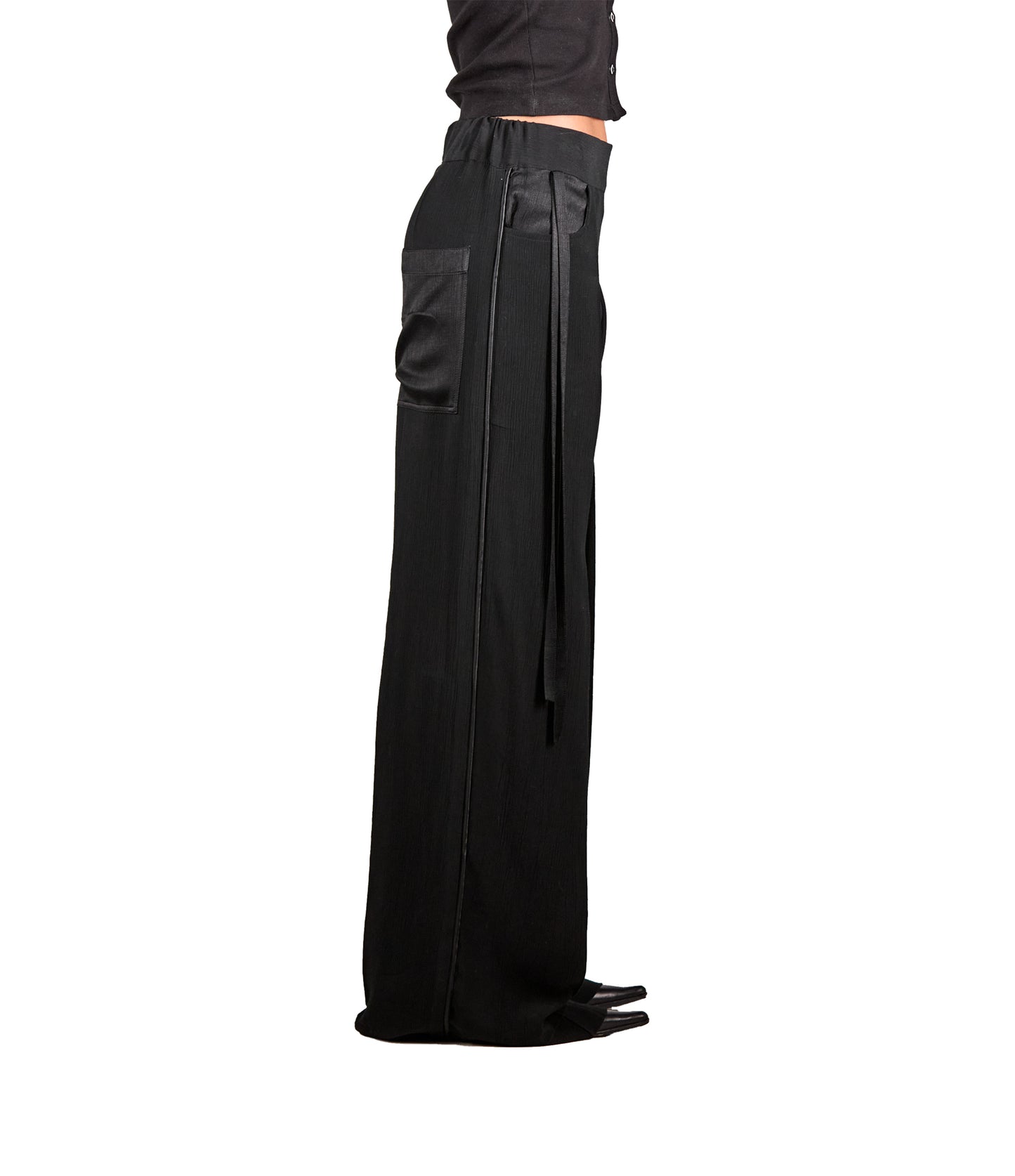 Japonisme black trouser
