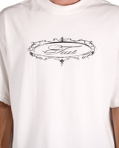 Alchemical Sigil studded t-shirt white