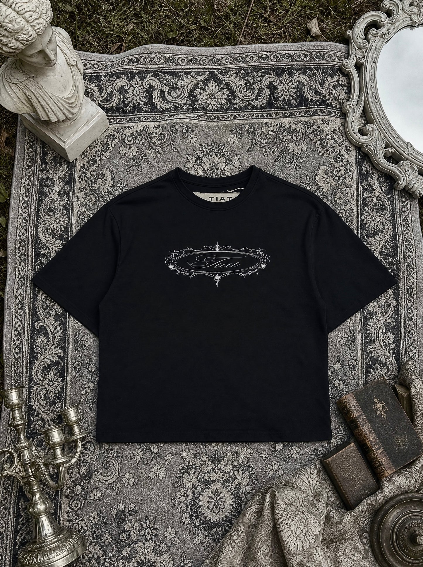 Alchemical sigil black t-shirt