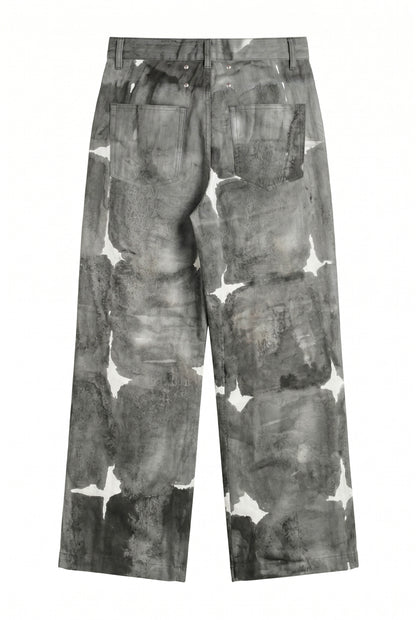 Rough palace linen/cotton pant