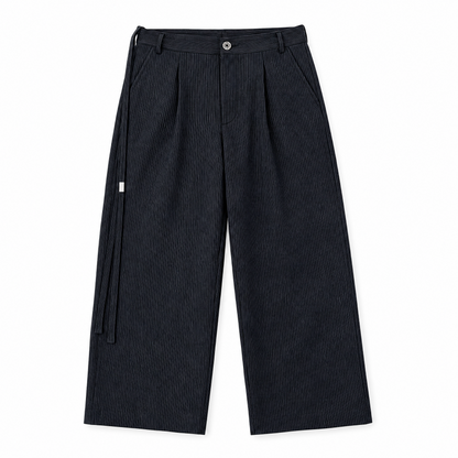 Pinstripe metal pant