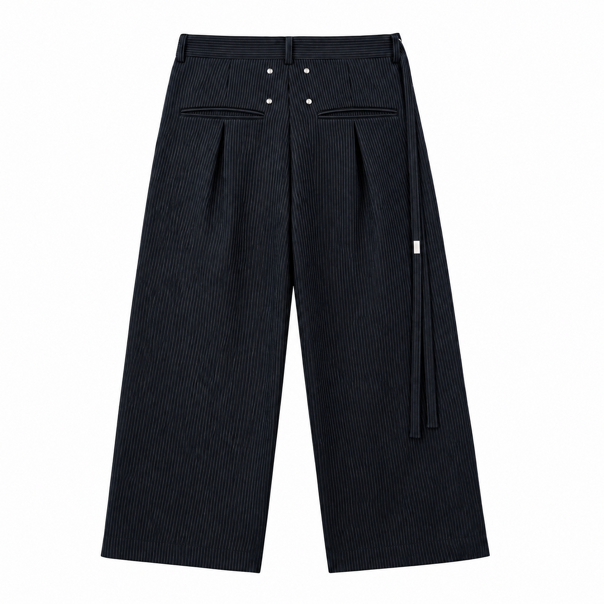 Pinstripe metal pant